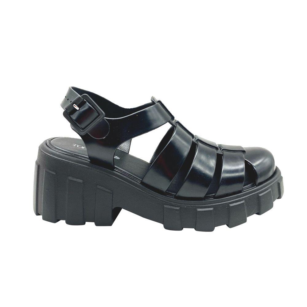 Sandalia cangrejera Negro ZB058-0
