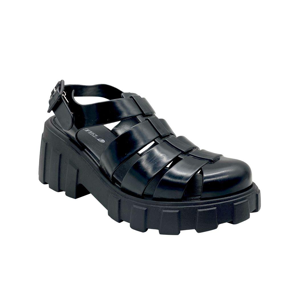 Sandalia cangrejera Negro ZB058-1