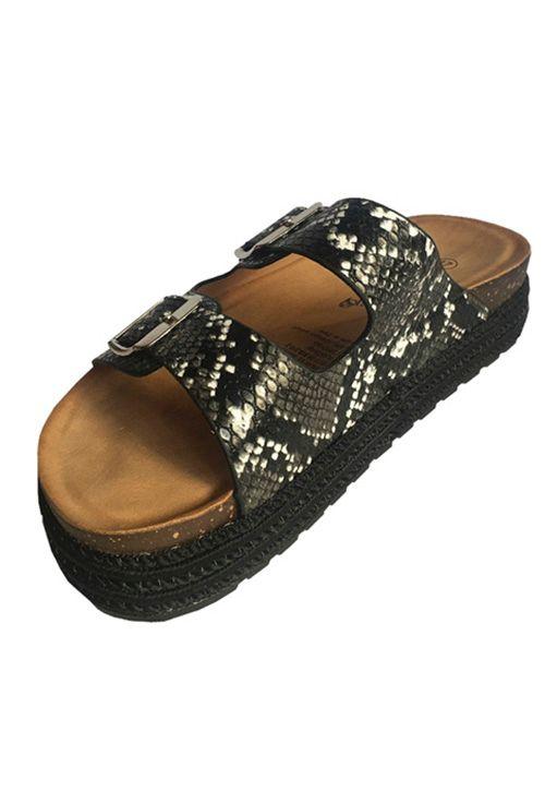 Sandalia Ecocuero ZAY35 Snake Black-3