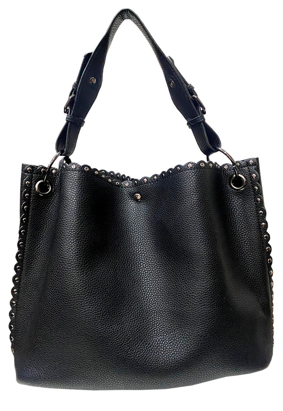 Cartera Cuero Ecológico CRR92 Negro-2