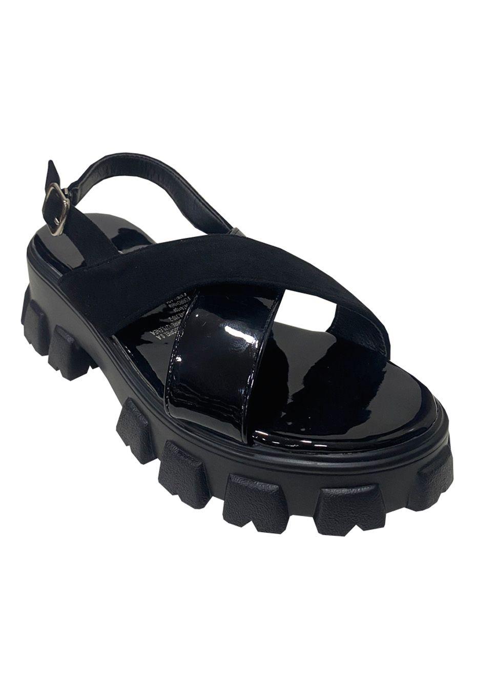 Sandalia Ecocuero ZAY91 Negro-1
