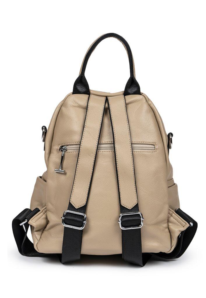 Mochila ecocuero CRX24 Beige-3