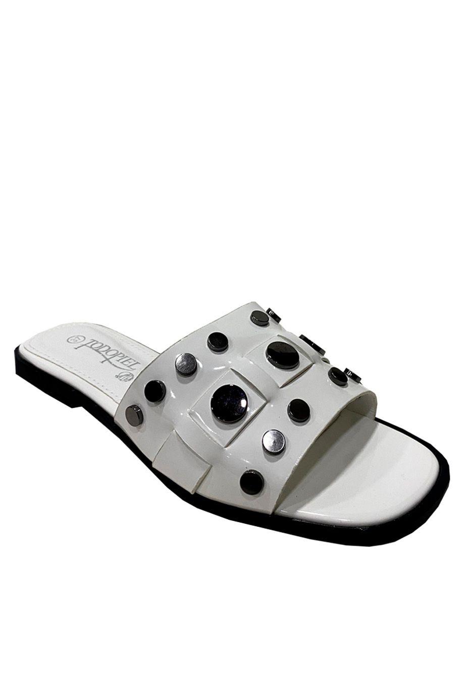 Sandalia Ecocuero ZAY58 WHITE CHAROL-1
