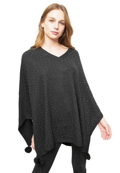 Poncho PO029 Negro-0