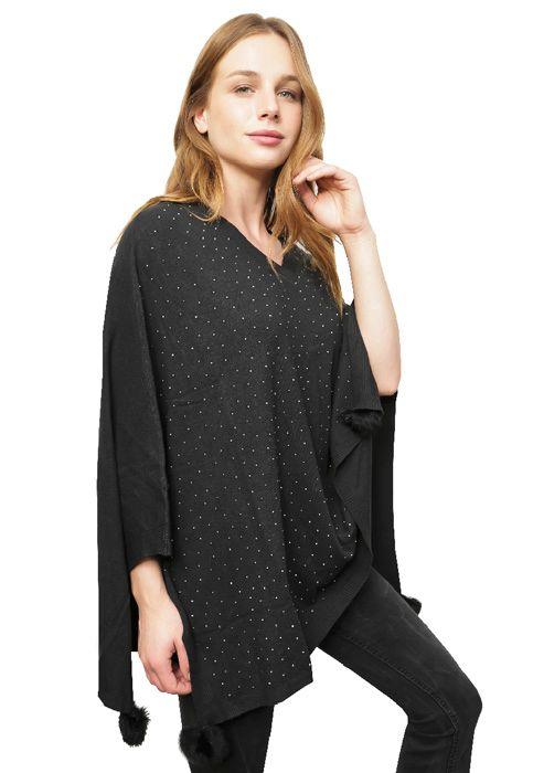 Poncho PO029 Negro-1