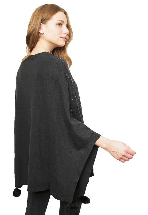 Poncho PO029 Negro-2