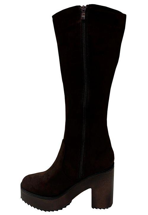 Bota Gamuza Ecológica ZAX86 Chocolate-4