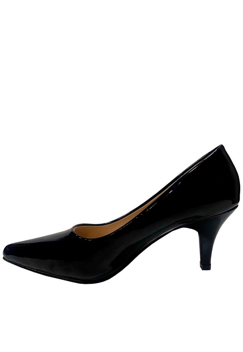 Zapato Reina Ecocuero ZAW42 Negro-4