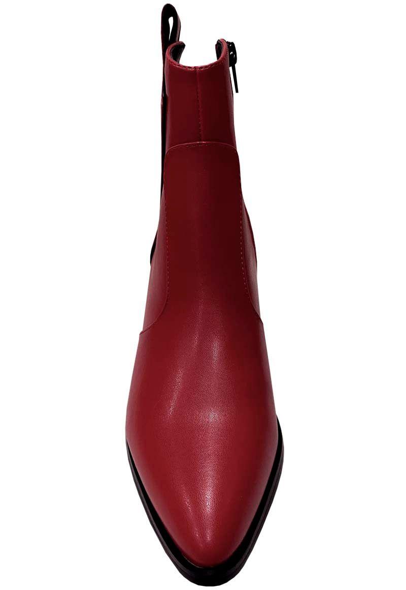Botin Ecocuero ZAZ58 Rojo-2
