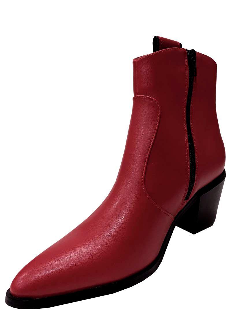 Botin Ecocuero ZAZ58 Rojo-3