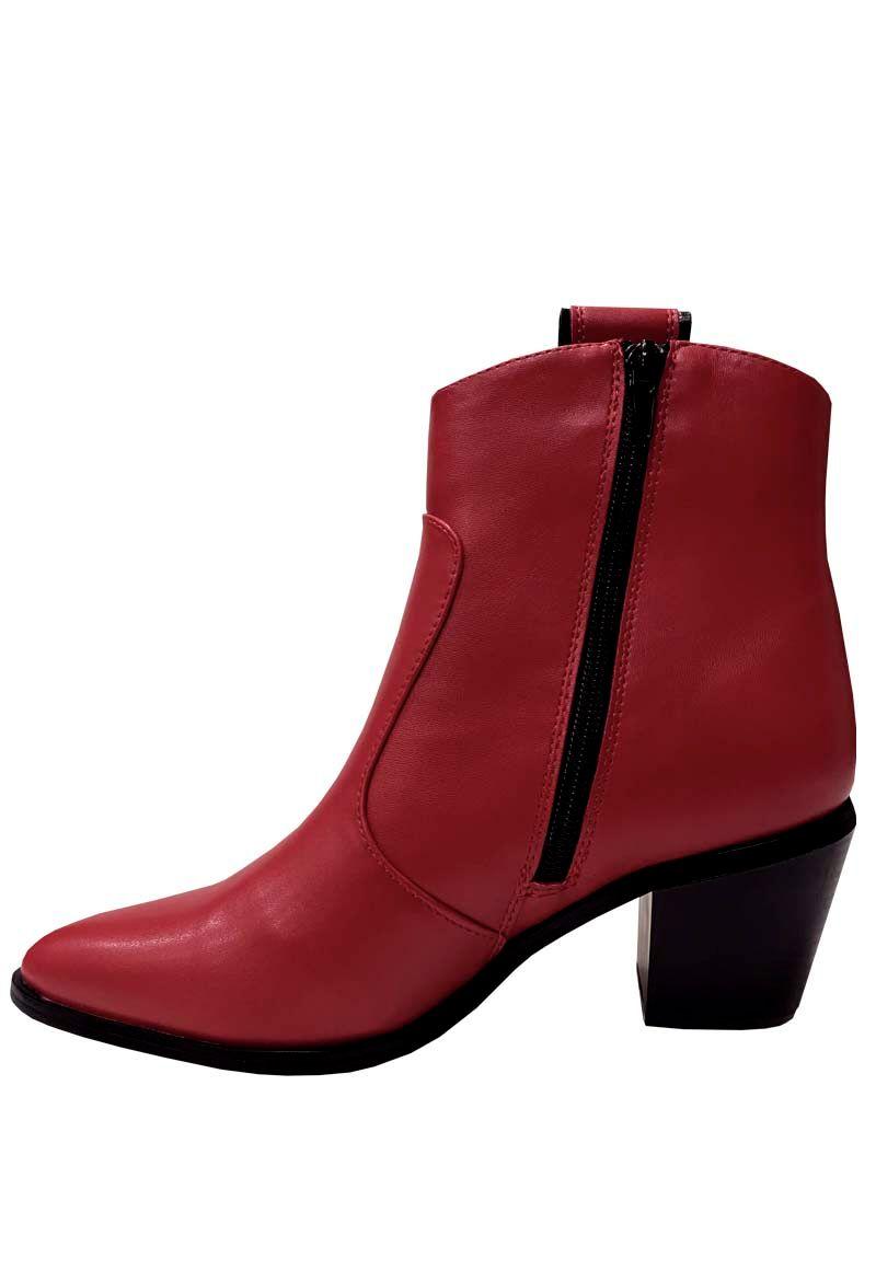 Botin Ecocuero ZAZ58 Rojo-4