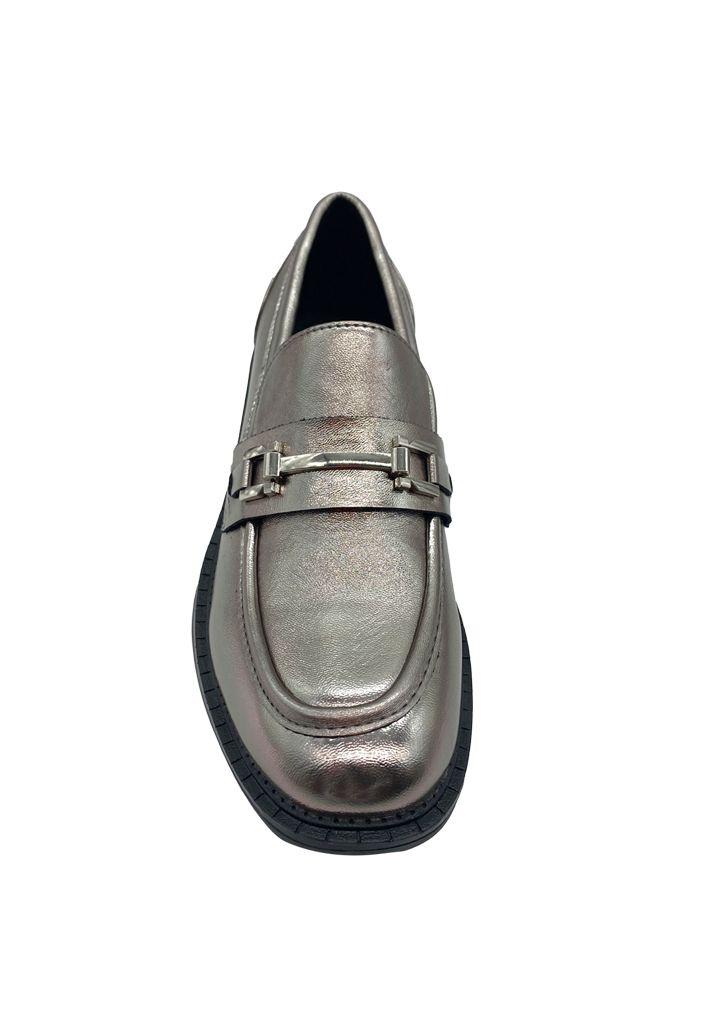 Mocasin Mujer Plata ZB006-2