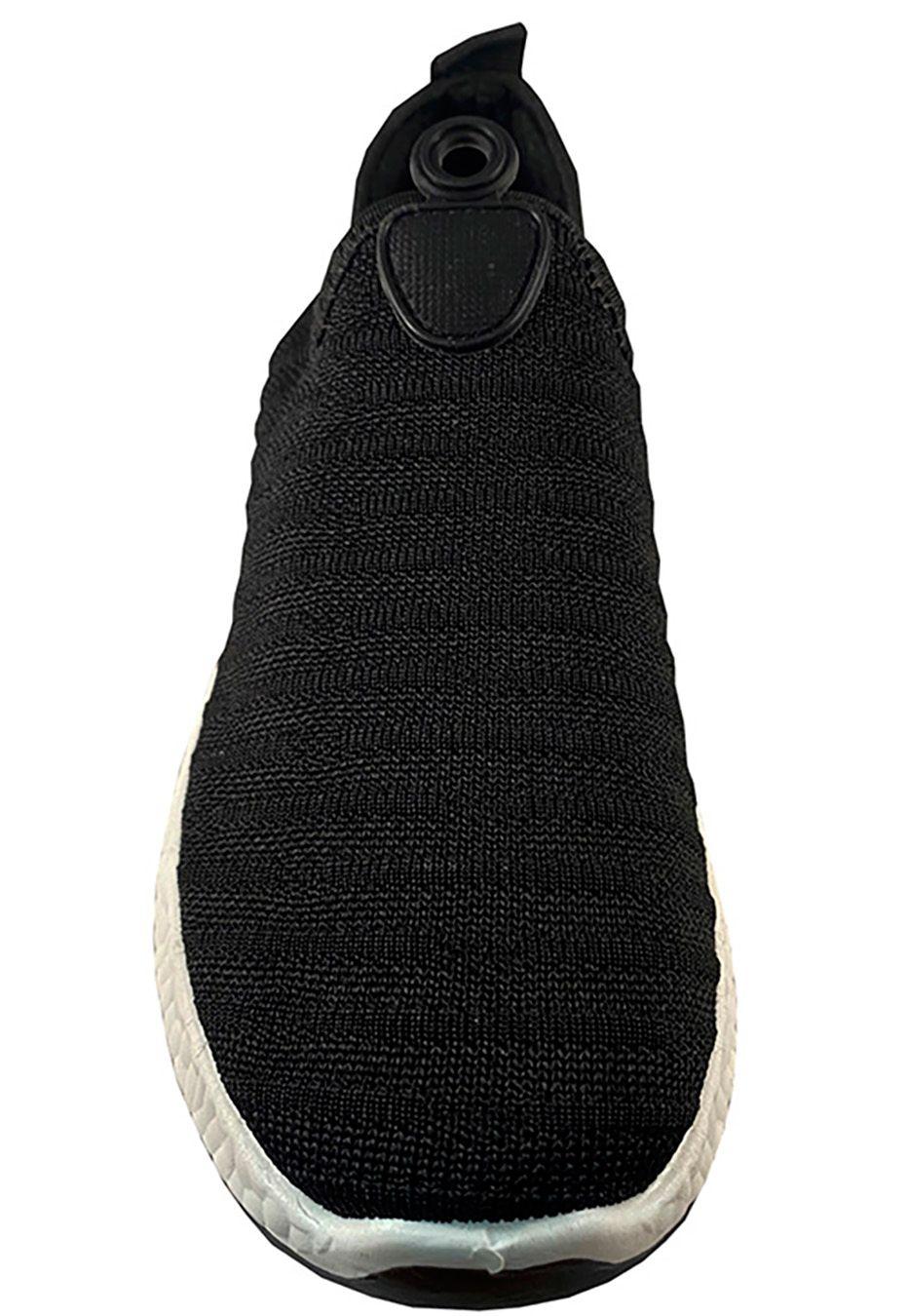 Zapatilla Ecocuero  ZAZ03 Negro-2