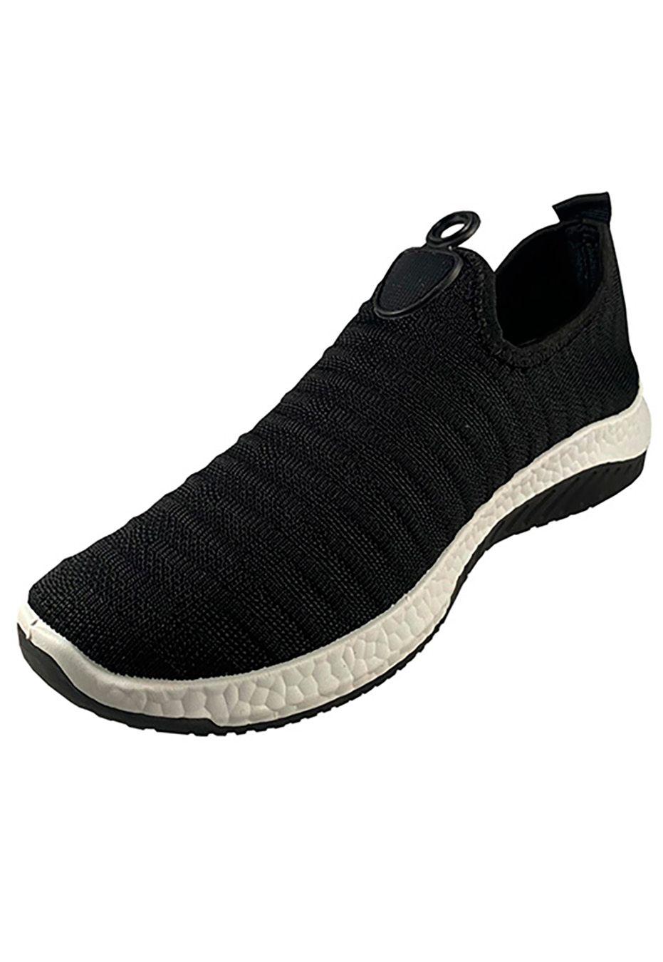 Zapatilla Ecocuero  ZAZ03 Negro-3