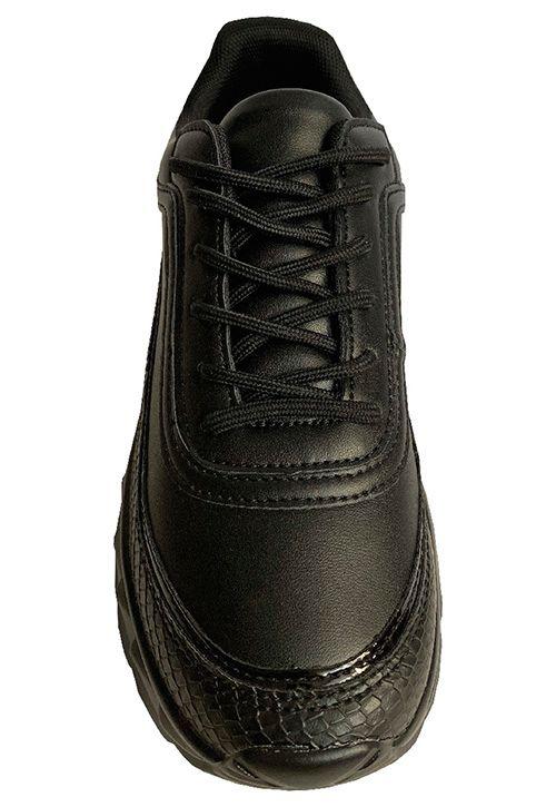 Zapatilla Ecocuero ZAY73 Negro-2
