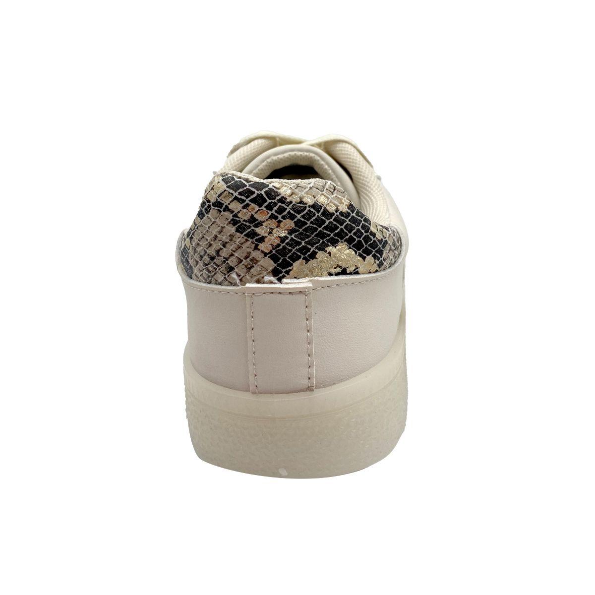 Zapatilla Mujer Dorado ZB060-4