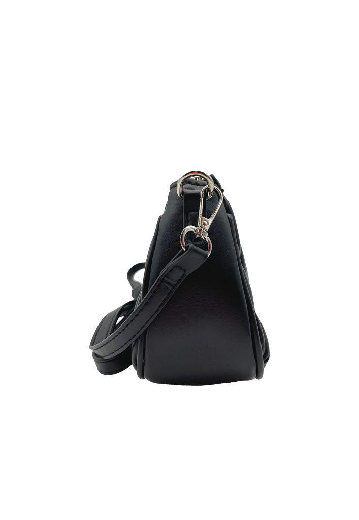 Cartera de fiesta Ecocuero Negro CRU73-2