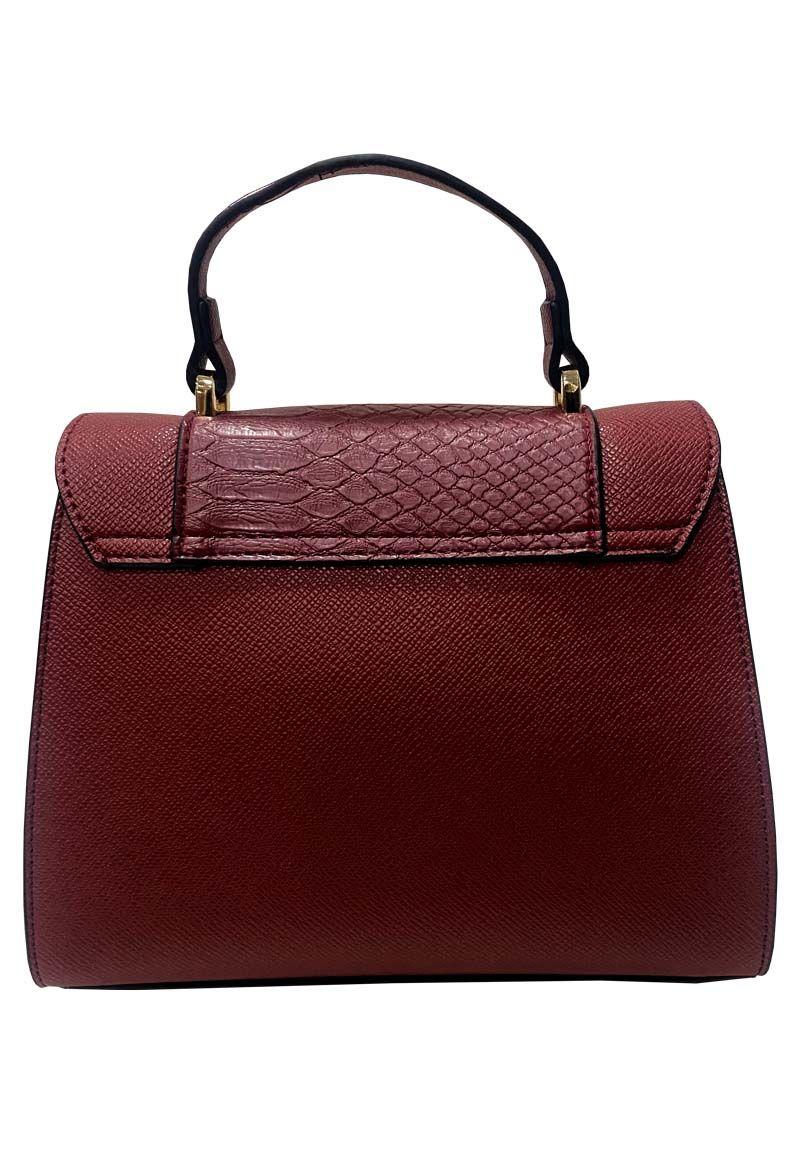 Cartera Cuero Ecológico CRT47 Burdeo-2