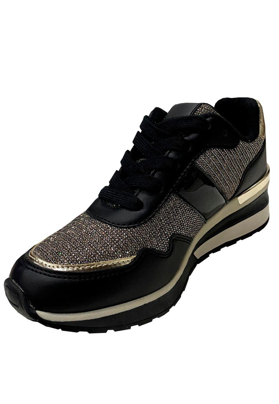 Zapatilla Ecocuero ZAZ48 Negro-3