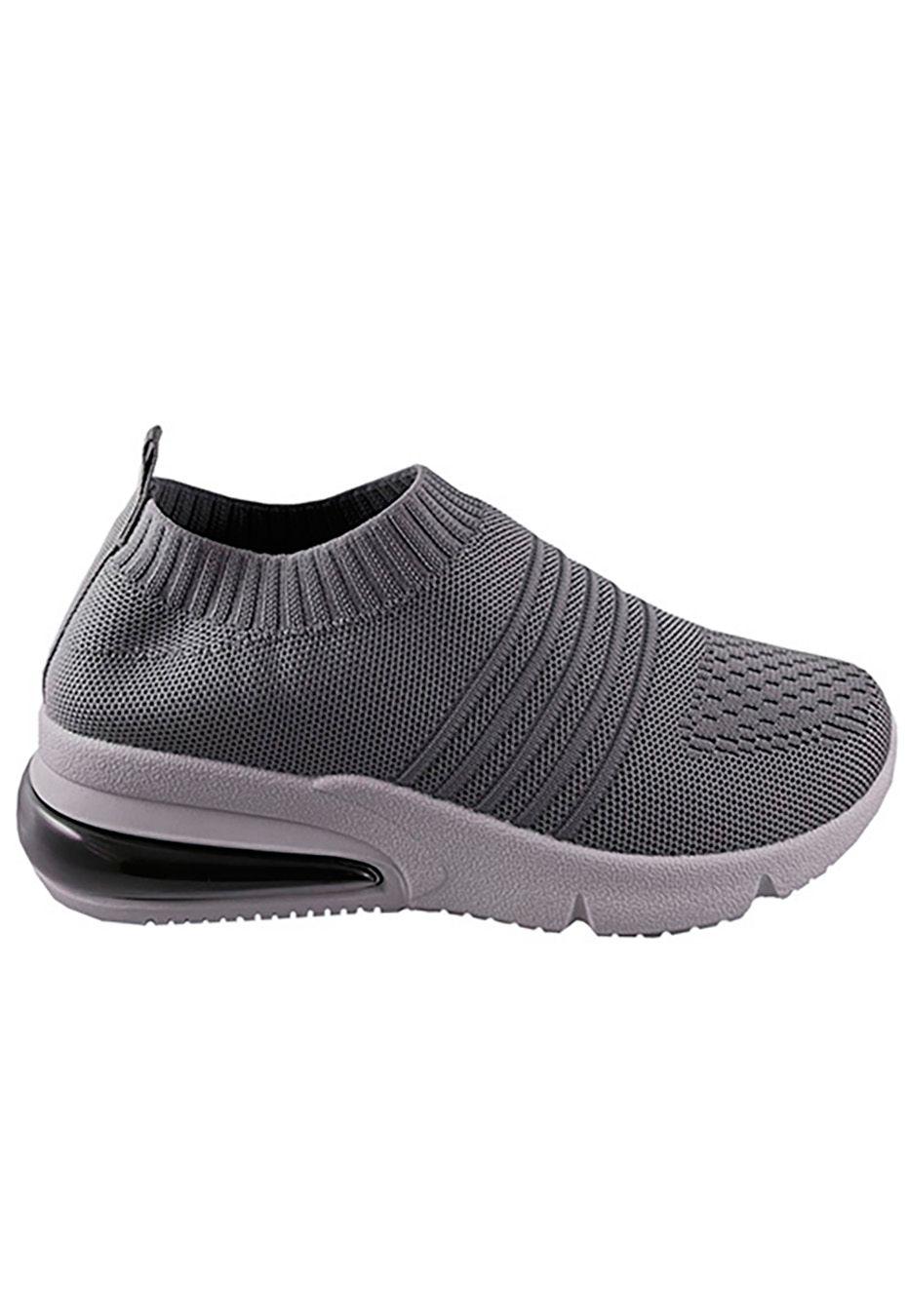 Zapatilla Ecocuero  ZAY17 Gris-0