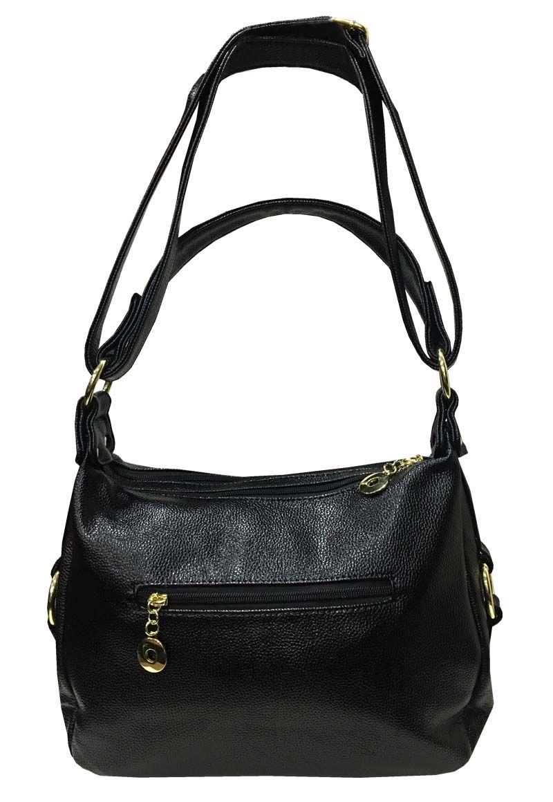 Cartera Cuero Ecológico CRS02 Negro-2