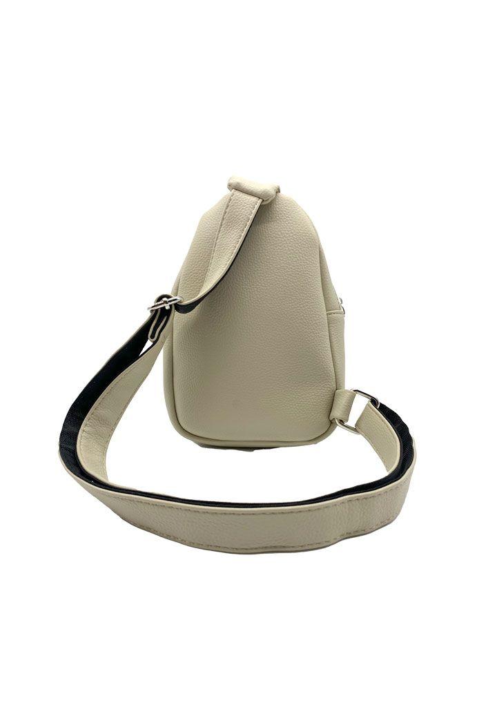 Bandolera Ecocuero Beige CRU36-2