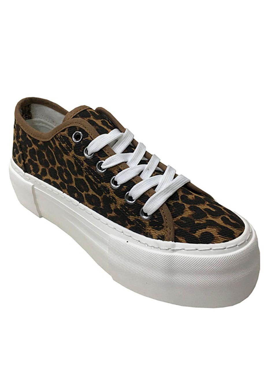 Zapatillas Tela  ZAX90 Café-1