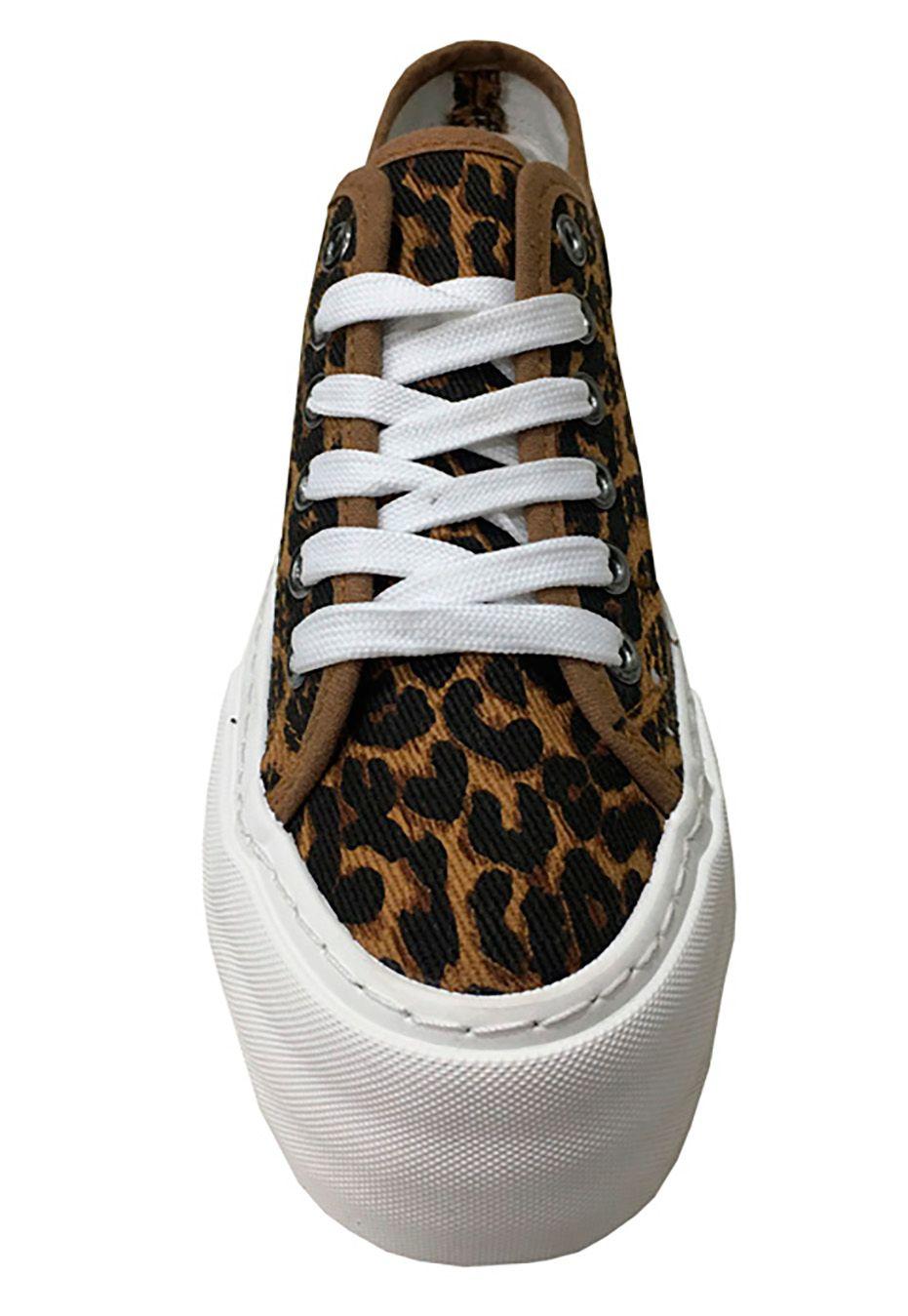 Zapatillas Tela  ZAX90 Café-2