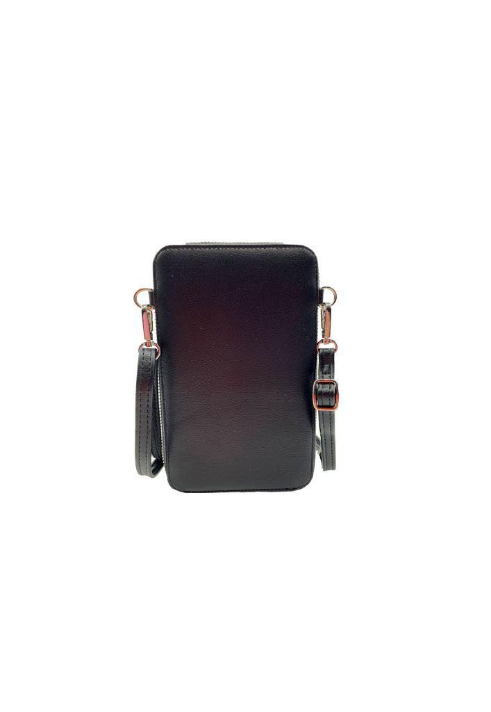 Cartera Ecocuero Negro CRU34-2