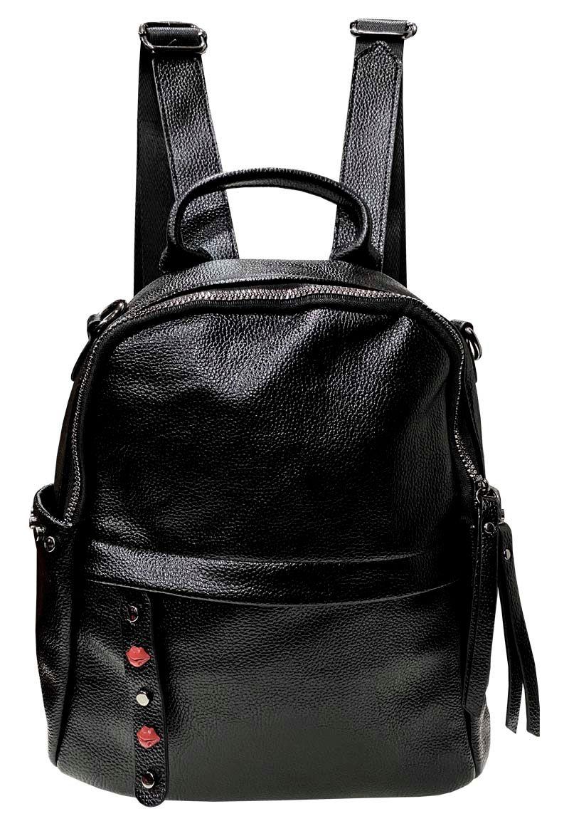 Mochila Cuero CRU45 Negro-0