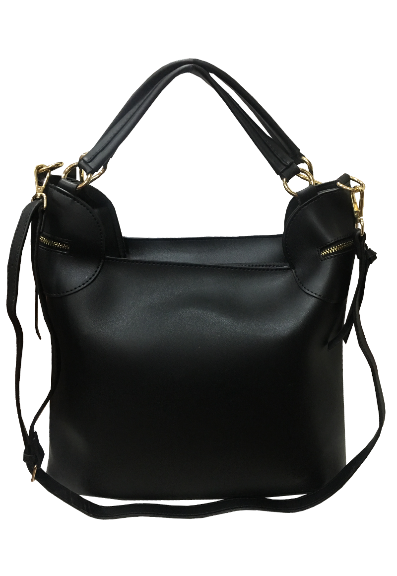 Cartera Cuero Ecológico CRR94 Negro-2