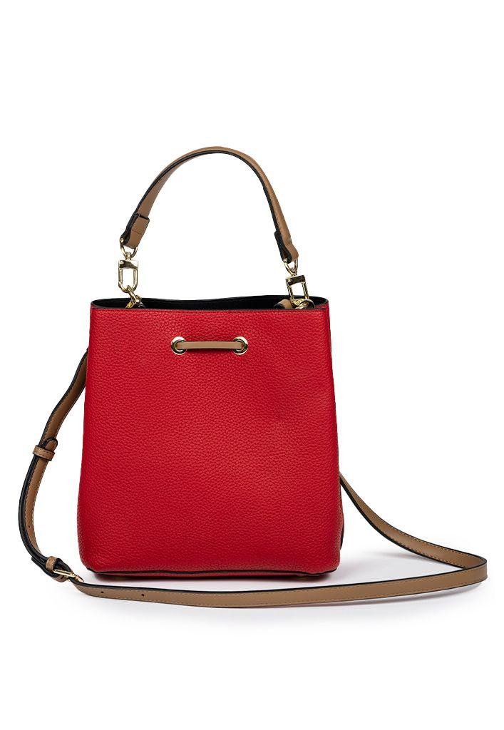 Cartera ecocuero CRU97 Rojo-2