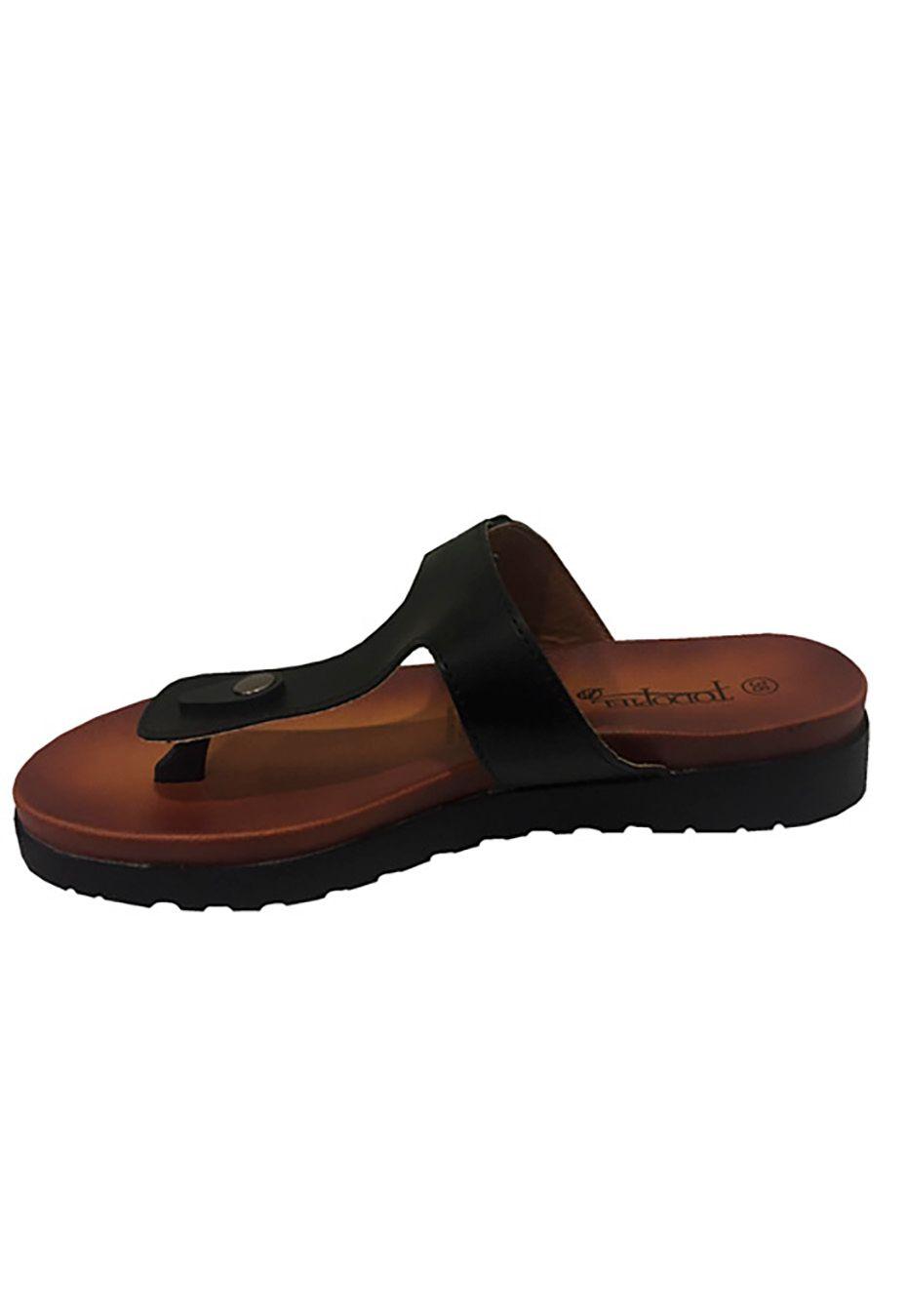 Sandalia Ecocuero Negro ZAV78-4