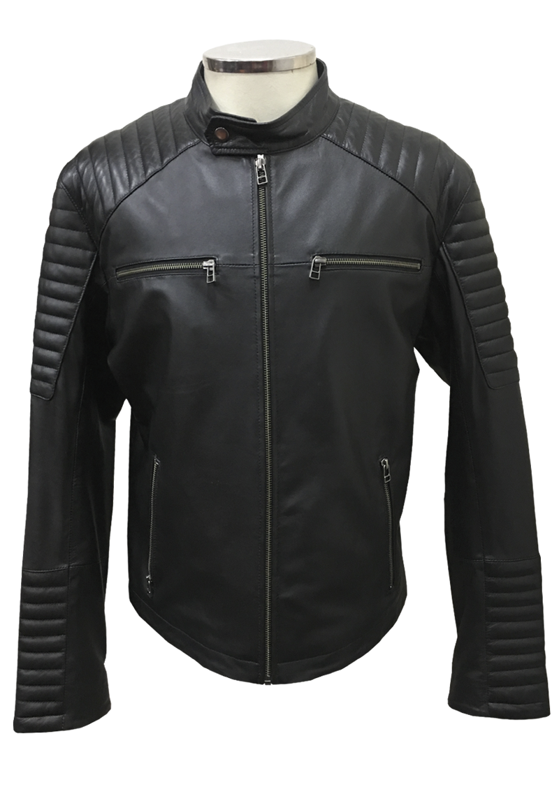 Chaqueta Cuero CHG18 Negro-0