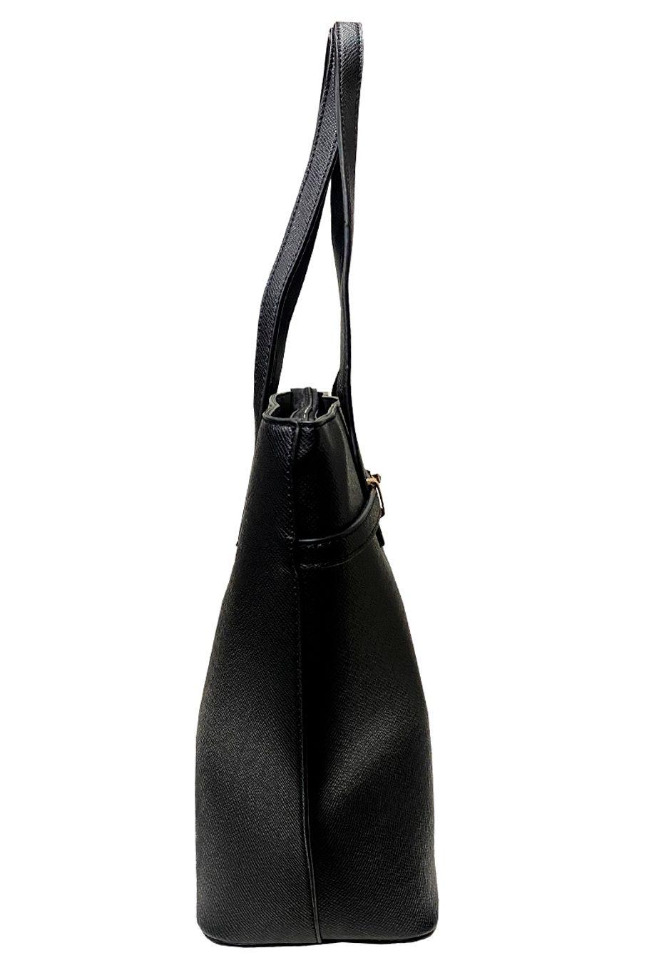 Cartera Cuero Ecológico CRT52 Negro-1