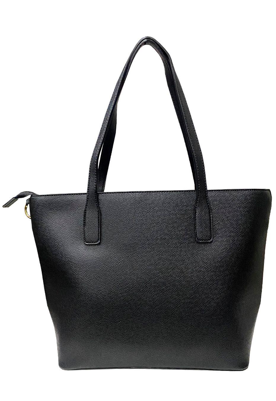 Cartera Cuero Ecológico CRT52 Negro-2