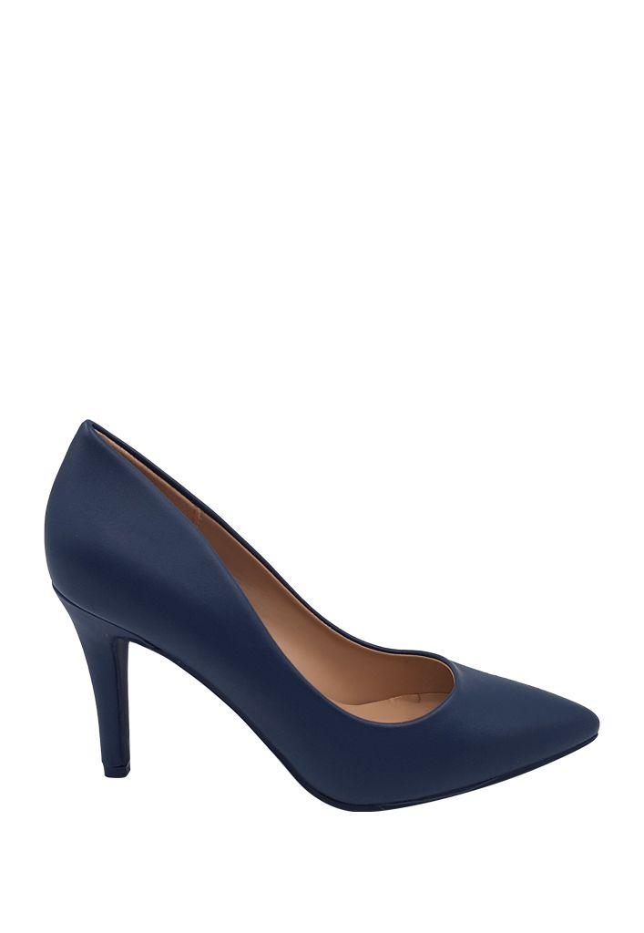 Zapato Reina Ecocuero ZAR06 Azul Marino-0