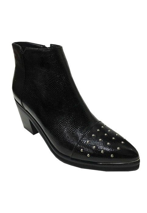 Botín Ecocuero  ZAX71 Negro Snake-1