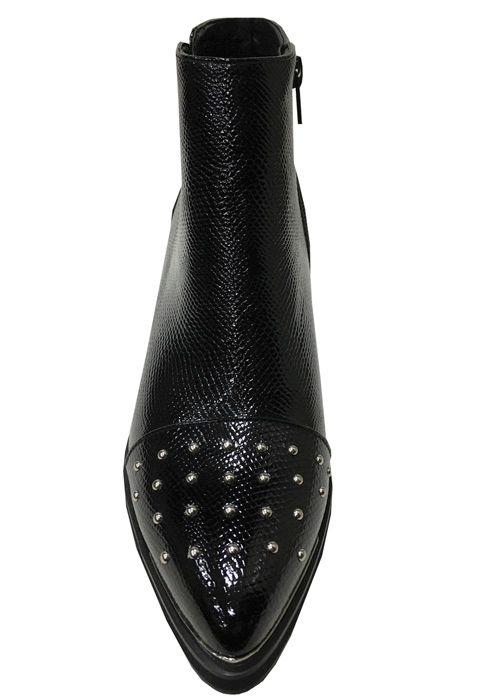 Botín Ecocuero  ZAX71 Negro Snake-2