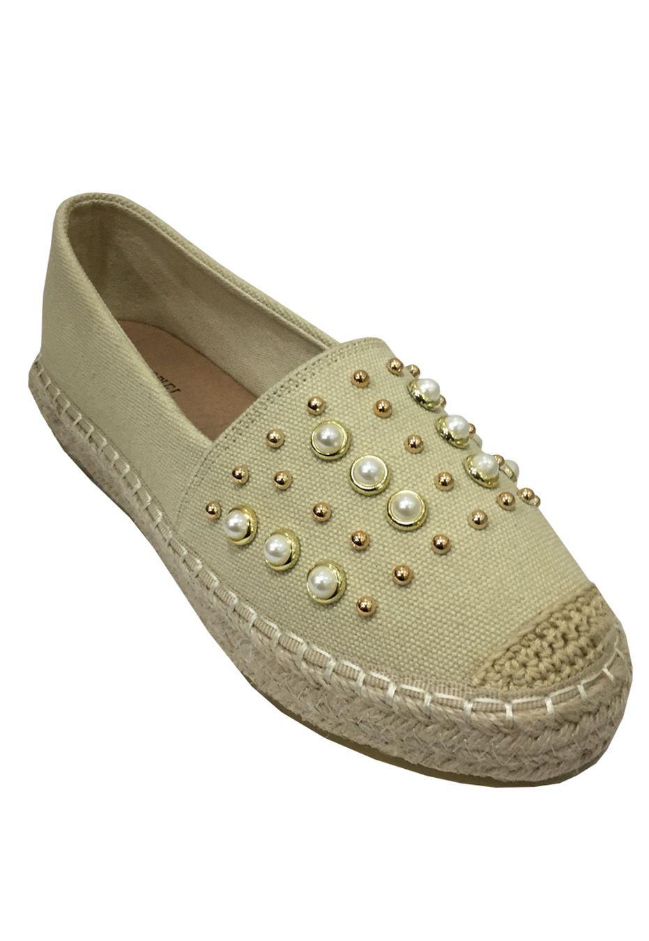 Alpargata Tela ZAW10 Beige-1