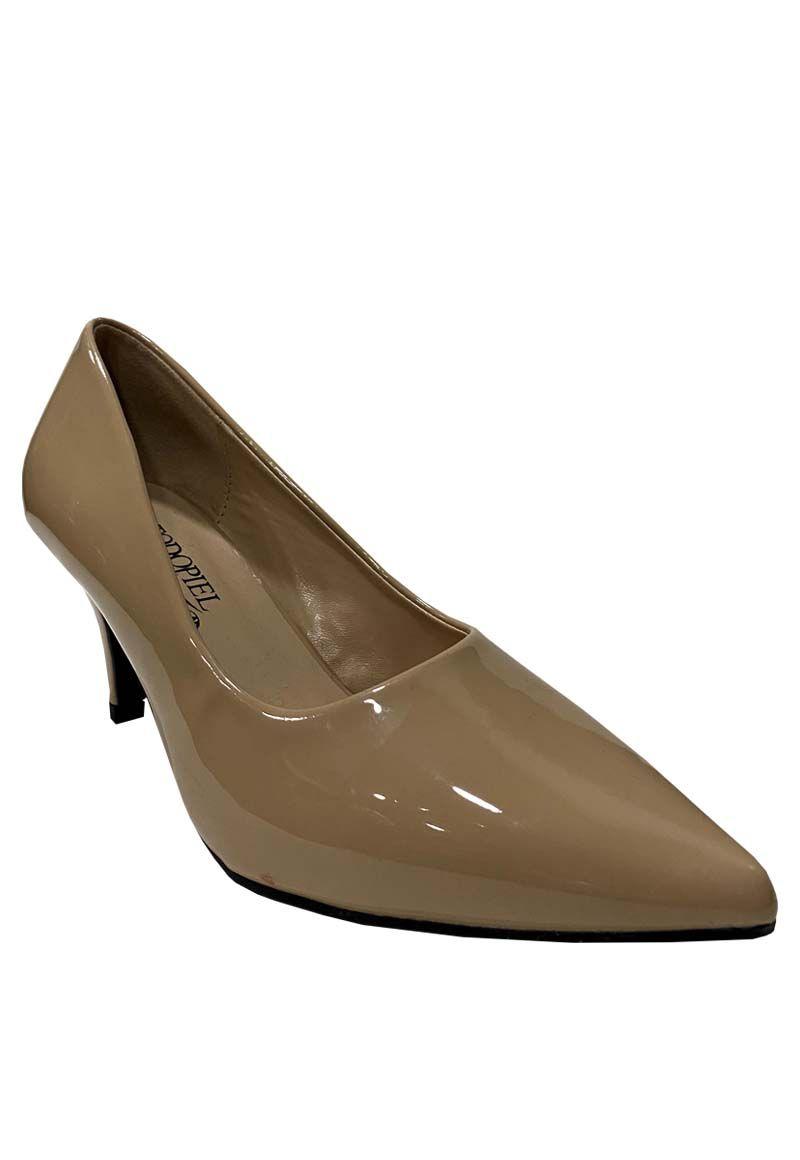 Zapato Reina Ecocuero ZAW42 Beige-1