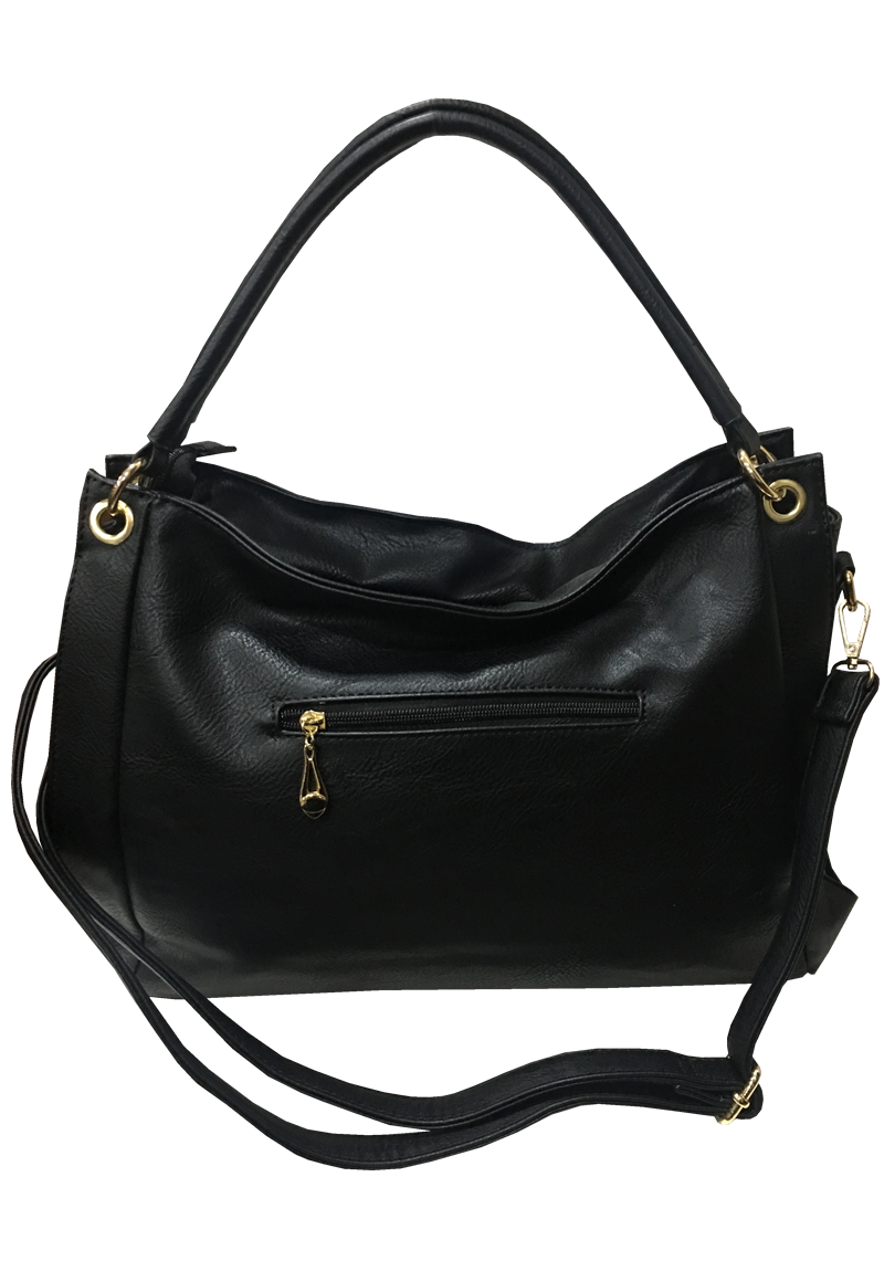 Cartera Cuero Ecológico CRR89 Negro-2