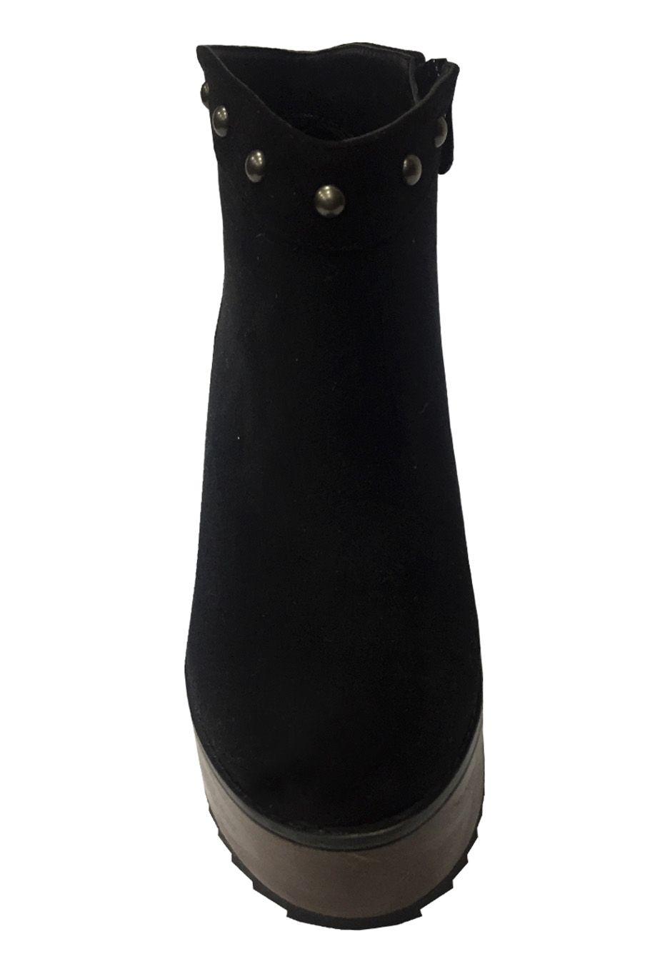 Botín Gamuza Ecológica ZAX03 Negro-2