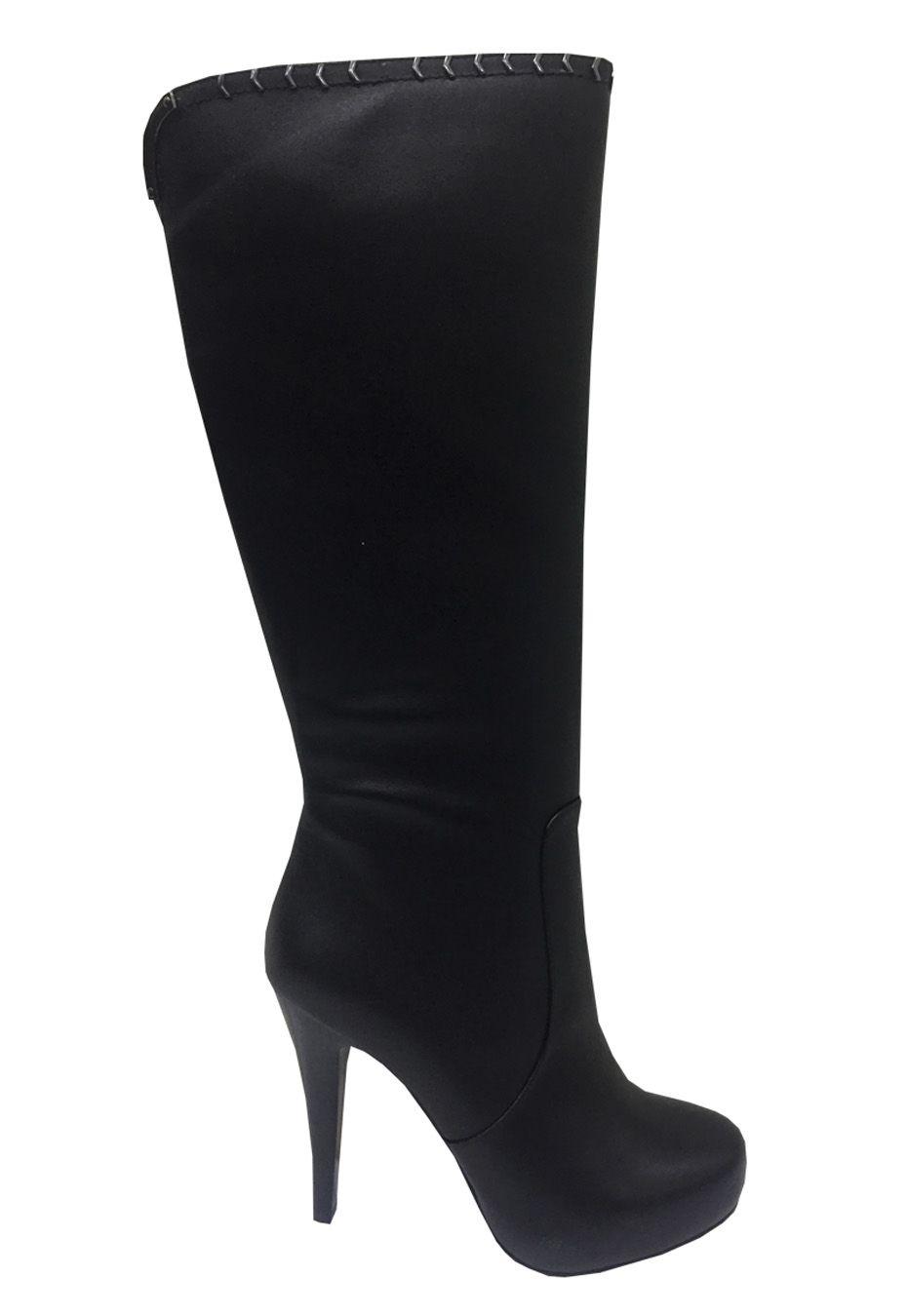 Bota Cuero ZAQ13 Negro-0