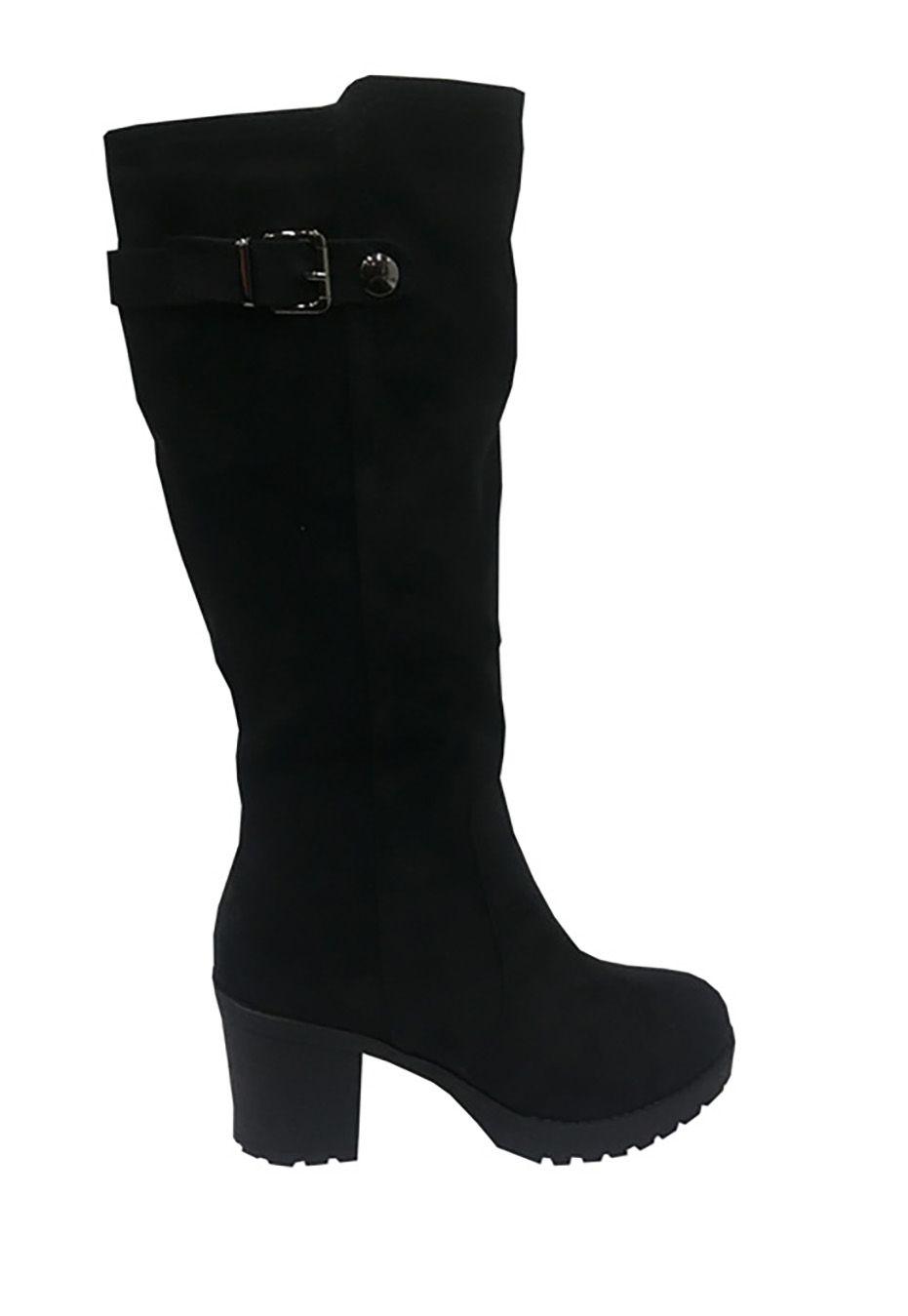 Bota Gamuza Ecológica  ZAV24 Negro-0