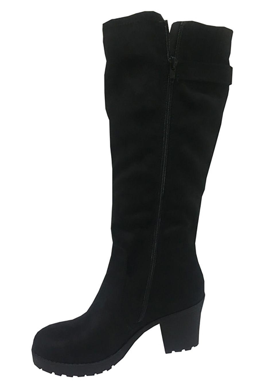 Bota Gamuza Ecológica  ZAV24 Negro-4