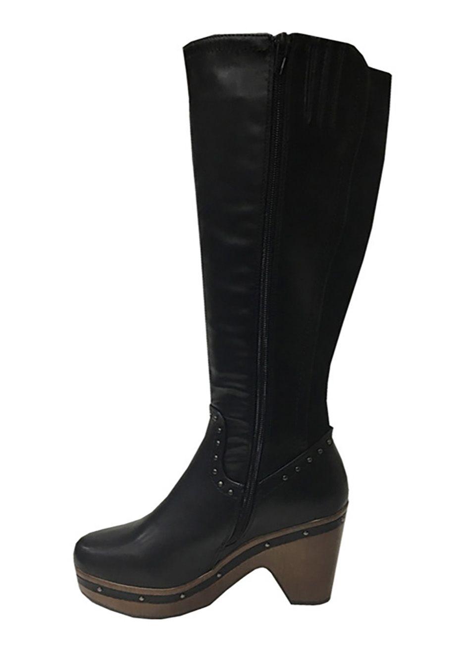 Bota Ecocuero  ZAW89 Negro-4