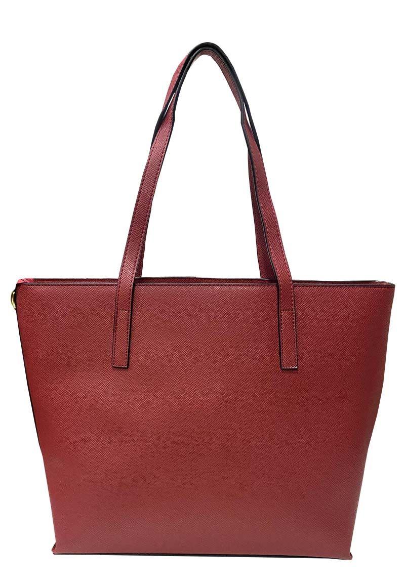 Cartera Cuero Ecológico CRT46 Burdeo-2