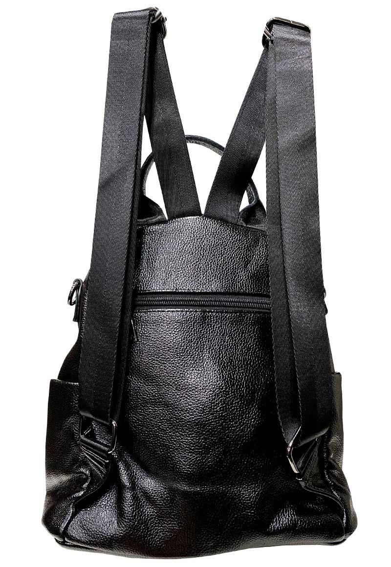 Mochila Cuero CRU41 Negro-2