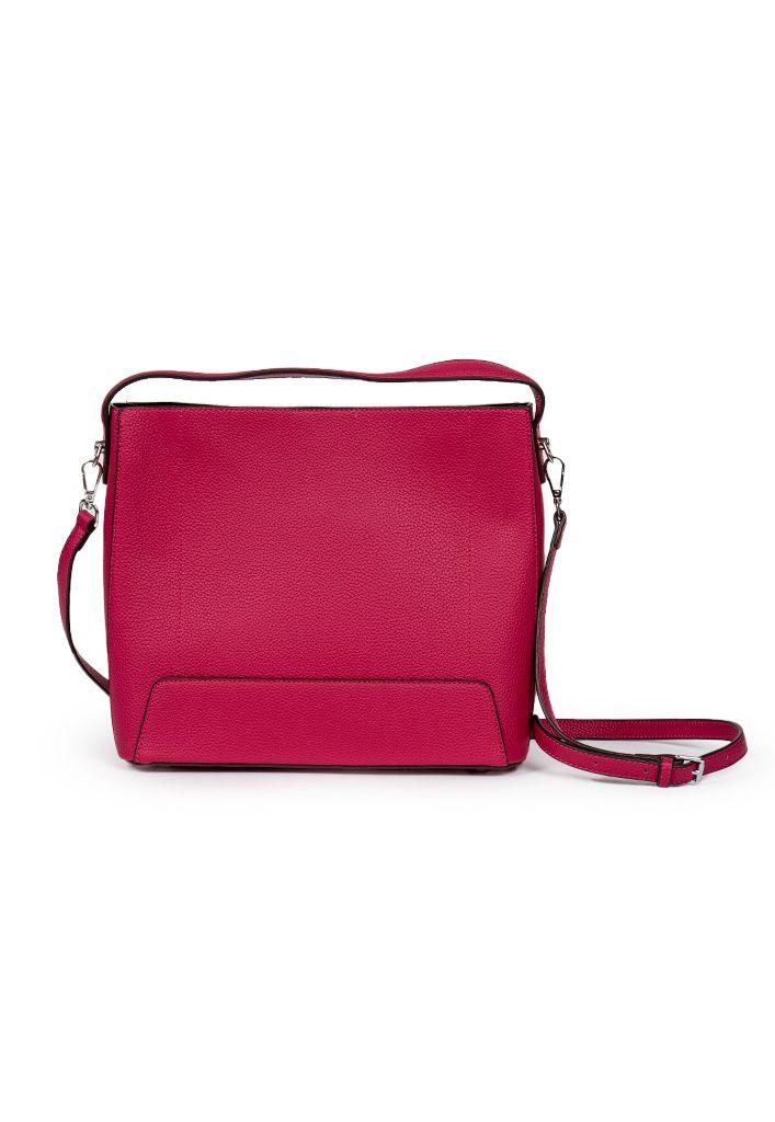 Cartera ecocuero CRU95 Fucsia-3